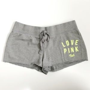 PINK Victoria’s Secret Gray Lounge Shorts